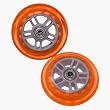Razor Scooter Replacement Wheels Set with Bearings (Orange)