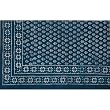 Flat Bed Sheet with Block Print on Cotton Twin Size