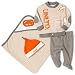 Ecko Baby-boys Newborn Take Me Home Set, Gray, 0-3 Months