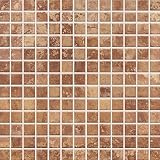 American Olean Tile - Glazed Porcelain Tile Pietre Di Serre Tile: 13X13 (1X1) Mosaic Crema ASIN B002LDAABS