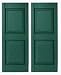 Builders Edge, Inc. 030140075002 Do it Best Raised Panel Vinyl Shutters