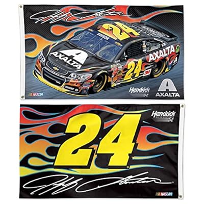 Jeff Gordon #24 2015 Axalta 3' x 5' Double-Sided Horizontal Flag, #68804015