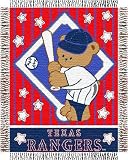 MLB Texas Rangers Baby Blanket