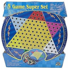 5 Game Super Set by Challenge Master Game Co.