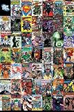 DC Comics Montage Maxi Poster 61cm x 91.5cm A Collection Of Comic Book Covers Featuring Everyones Favorite Super Heroes