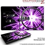 DJ Hero Skin Lightning Purple fits Nintendo Wii DJ Heros (DJ HERO NOT INCLU ....