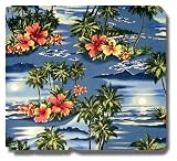 Collected Memories Tropical Delight Fabric Covered 8-Inch by 8-Inch Premium Post-Bound Scrapbook Album