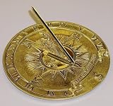 Outdoor Living : Nautical Brass Sundial