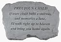 Precious Child Memorial Stone