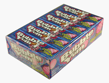 Bubble Yum Cotton Candy 18 - 5 Piece Packs by Hershey's