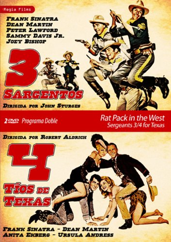 Sergeants 3 ? 3 Sargentos / 4 For Texas ? 4 Tios en Texas.の表紙