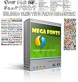 150,000+ Ultimate Truetype Fonts Collection on 3 Dvds