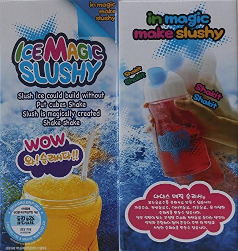 Ice Magic Slush Ice Cube- Make Slushy Like Magic Just By Shaking!