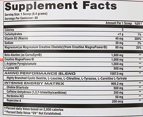 Reaction Nutrition Recor Pre Action Active Pre-Workout Formula, Orange Xplosion, 336 Gram