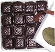 Dark Chocolate Covered Marzipan 16 pcs