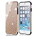 MEKO(TM) iPhone 6 Case / 6S Case, Shiny Sparkle Glitter Bling Case- Built-in Sparkles Premium Firm Rubber Case [Scratch Resistant] for iPhone 6/6s, Not for iPhone 6/6s Plus (Gold)