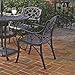 Home Styles Classic White Pair of Dining Chairs with Antique Finish, Crisscross Back, and Contrasting Finish