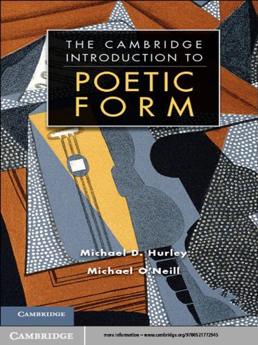 The Cambridge Introduction to Poetic Form (Cambridge Introductions to Literature)