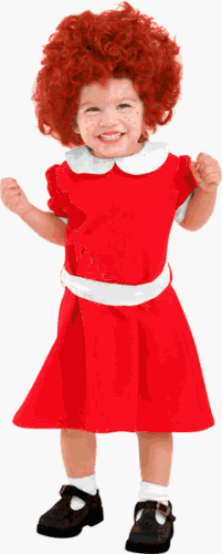 Toddler Little Orphan Costume (Size:2-4t)