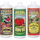 Fox Farm FX14049 Liquid Nutrient Trio Soil Formula: Big Bloom, Grow Big, Tiger Bloom (Pack of 3 - 32 oz. bottles)