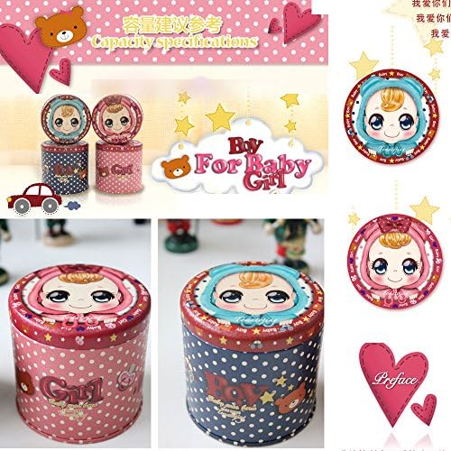 MiiSii Home(TM) Cute Pink Star Baby Girl Wedding Candies Storage Decorative Box + FREE GIFT