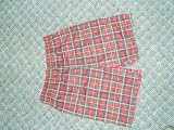 Lg Red Plaid LA Sportswear Gear Shorts