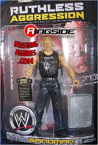 WWE Wrestling Ruthless Aggression Series 30 Action Figure Sandman