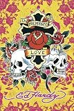 Ed Hardy - Tattoo Poster (2008 Edition - In Memory Of Love) (Size: 24 x 36)