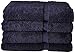 Chakir Turkish Linens Premium Cotton Absorbent Turkish Towels (Bath Towel - Set of 4, Navy Blue)