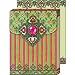 Bejeweled Stripes Pearl Magnetic Closure Mini Notepad, One