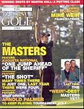 MIKE WEIR THE MAJORS OF GOLF 2004 MAGAZINE!