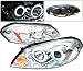 06-08 IMPALA/MONTE CARLO CCFL HALO CHROME PROJECTOR HEADLIGHTS