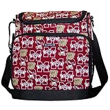 Mississippi State Bulldogs Maroon Diaper Bag