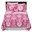 Xhilaration Pink Damask BIAB - Twin
