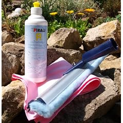 HaRa 19 cm Fensterkit mit PIRALI Pflegemitte 500 mll und Glanztuch 50x35 cm