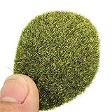 人工苔石　人工モスストーン　5*3.5cm　庭　盆栽　家庭　菜園の装飾