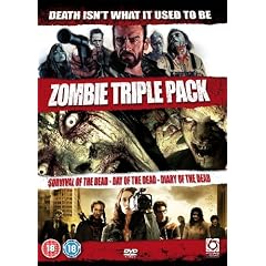 Zombie DVD Triple (Survival of The Dead/Day of The Dead (Remake)/Diary of The Dead)