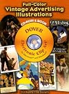 Full-Color Vintage Advertising Illustrations CD-ROM and Book (Full-Color Electronic Design Series)