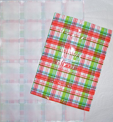 Thermafreeze Plaid SPECIAL DESIGNER EDITION Reusable Ice Pack Sheets / Ice Packs - 15 Piece COMBO PACK - 5 Extra Large Sheets - 10 x 15 inch sheets (4 x 6 cells = 24 large cells each) PLUS 10 Large Sheets - 7.5 x 10 inch sheets (4 x 3 cells = 12 large cells each) - Reusable, Flexible, Non-Toxic - Lasts hours longer than ice! Same ThermaFreeze Quality with new designer pattern
