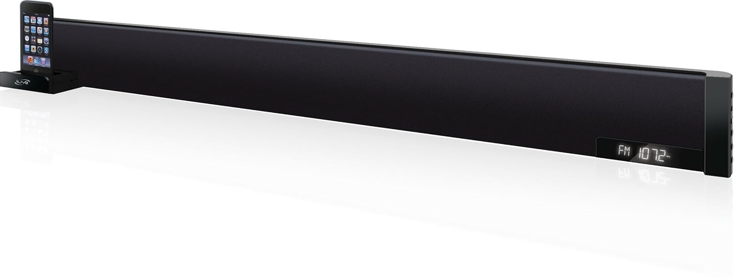iLive ITP280B 3.1 Channel Sound Bar With BuiltIn Subwoofer For iPod