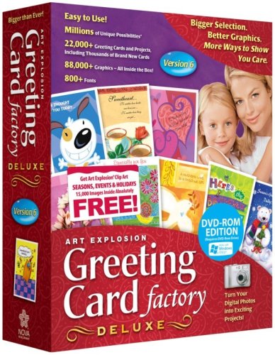 Greeting Card Factory Deluxe 6 & Seasons (PC)
