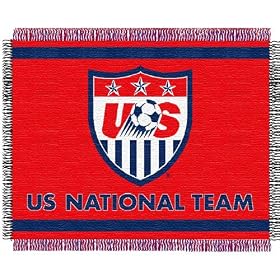 Team USA National Soccer 48x60 FIFA Triple Woven Jacquard Throw