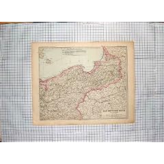 ANTIKE KARTE c1790-c1900 ELBING STETTIN POSEN GLOGATT