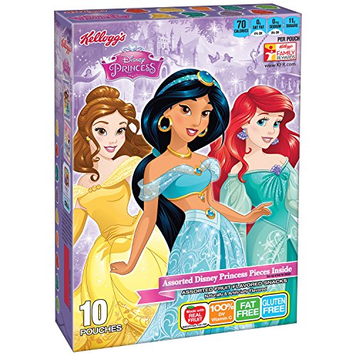 Kellogg's Disney Flavored Snacks, Princess Fruit, 8 Ounce
