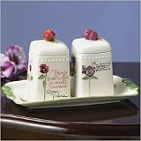 LENOX A PROPER TEA JAM JAR SET 3 PC