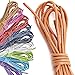 DailyShoes 10 PAIRS PACK Round Waxed Shoelaces for Hiking, Dress, Oxford Flat Shoes