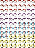 Creative Teaching Press Snowmen Hot Spots Stickers (7171)