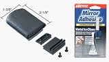 CRL Self-Latching Replacement Latch for CRL Tri-Vent Sliders with Latch Base and Adhesive