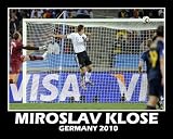 Miroslav Klose Germany 8x10 Photograph 2010 World Cup Header