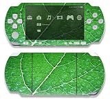 Green Leaf Texture Decorative Protector Skin Decal Sticker for Sony Playsta ....